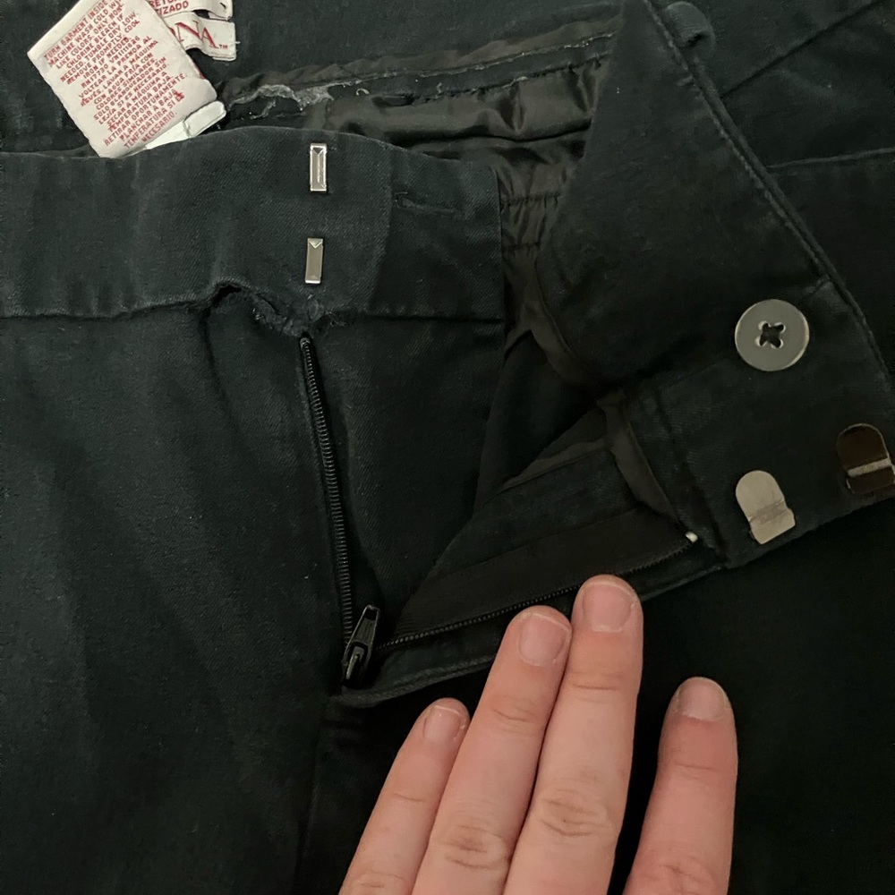 Black Office Capris - image 2